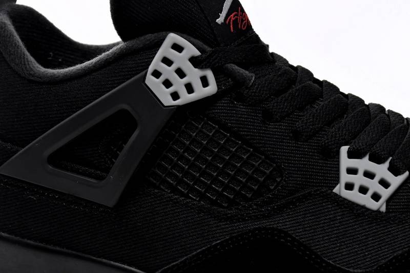 Air Jordan 4 Retro SE Black Canvas