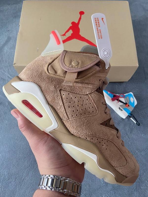 Air Jordan 6 Retro Travis Scott British Khaki