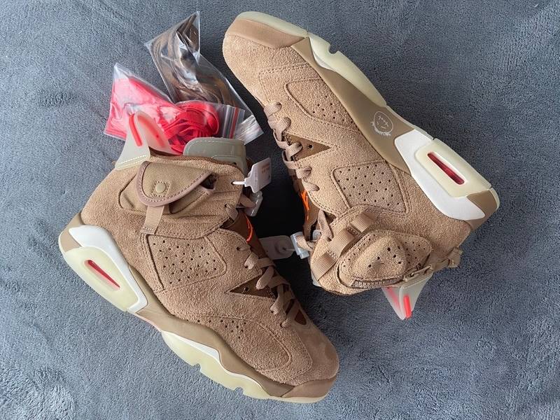 Air Jordan 6 Retro Travis Scott British Khaki