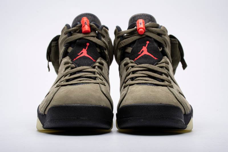 Air Jordan 6 Retro Travis Scott Medium Olive