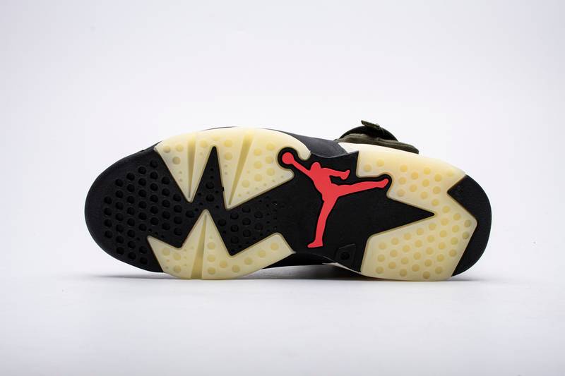 Air Jordan 6 Retro Travis Scott Medium Olive