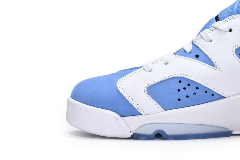 Air Jordan 6 Retro UNC White