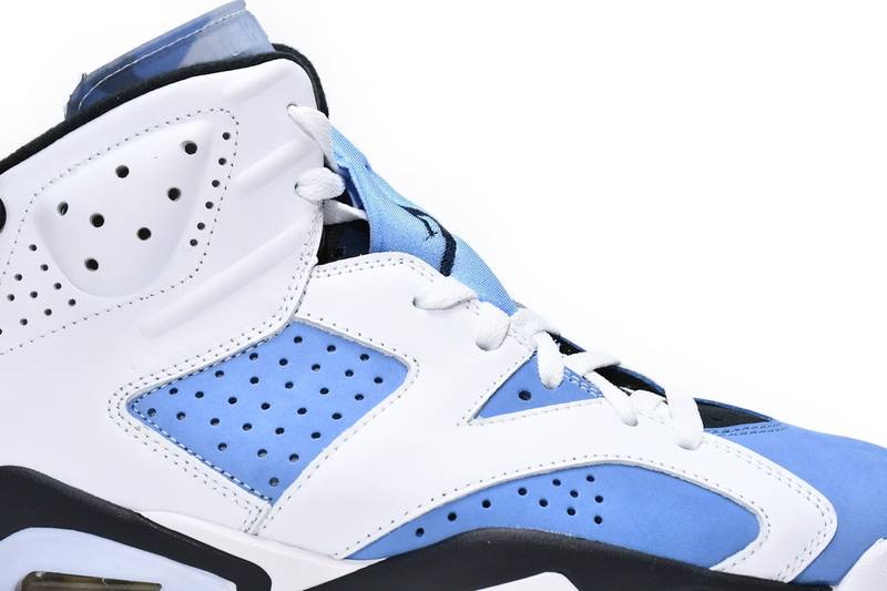 Air Jordan 6 Retro UNC White