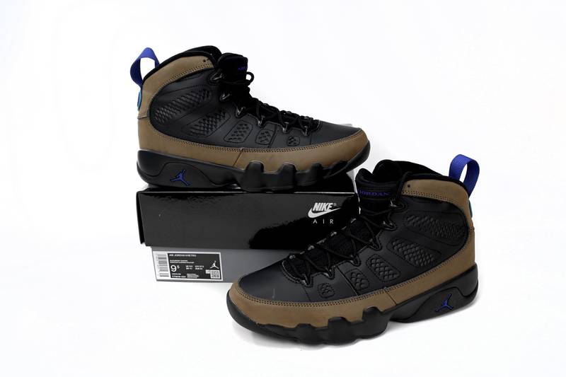 Air Jordan 9 Retro Light Olive Concord