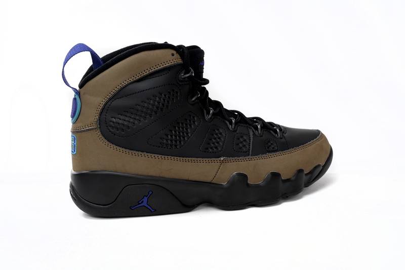 Air Jordan 9 Retro Light Olive Concord