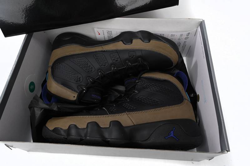 Air Jordan 9 Retro Light Olive Concord