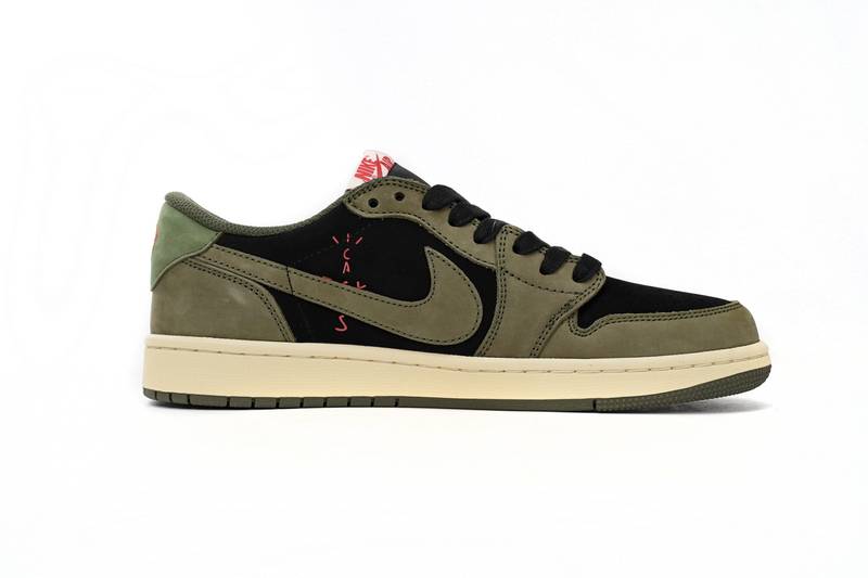 Air Travis Scott x Air Jordan 1 Low Green Barb