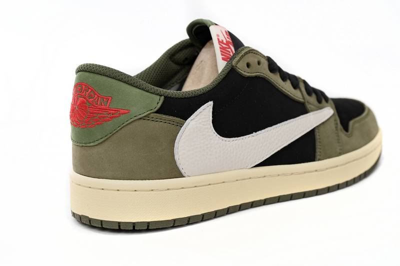 Air Travis Scott x Air Jordan 1 Low Green Barb