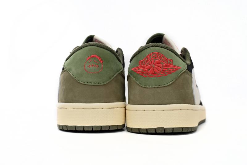 Air Travis Scott x Air Jordan 1 Low Green Barb