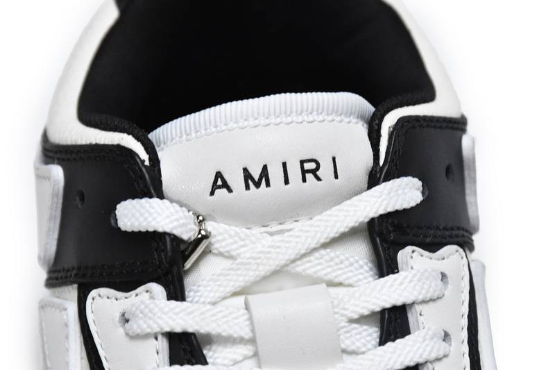 AMIRI Skel Panelled Top Low White