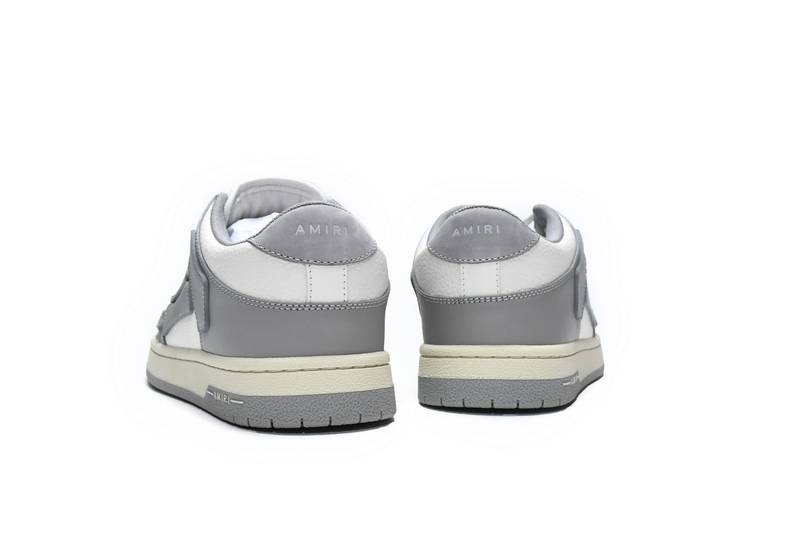 AMIRI Skel Panelled Top Low Whtie Grey