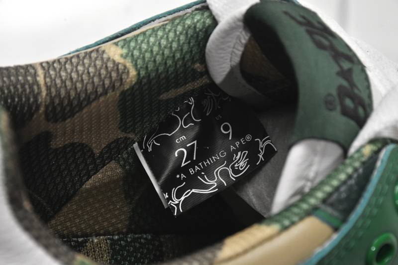 Bape Sk8 Sta Low Castle Peak black green