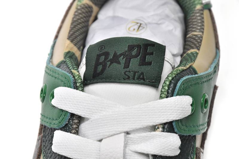 Bape Sk8 Sta Low Castle Peak black green