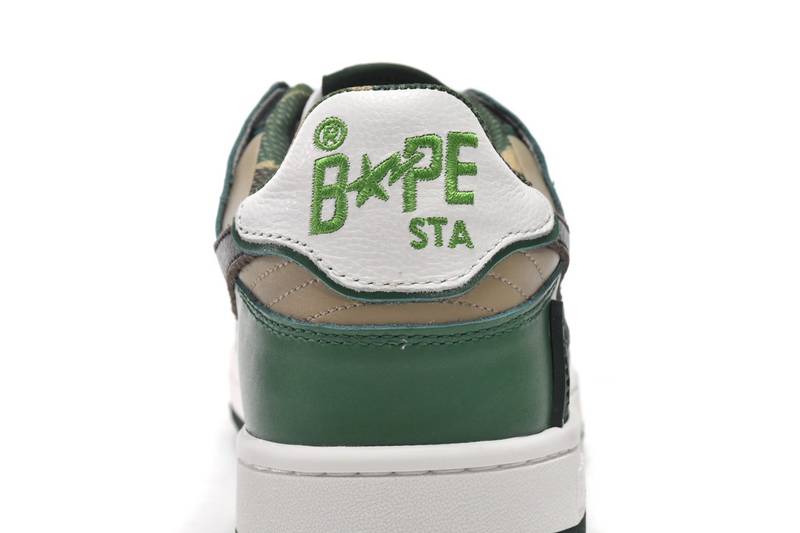 Bape Sk8 Sta Low Castle Peak black green