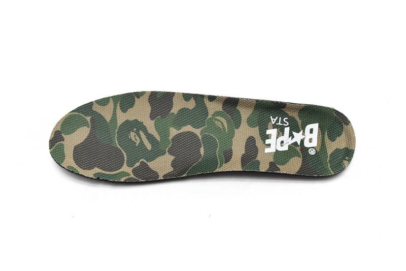 Bape Sk8 Sta Low Castle Peak black green