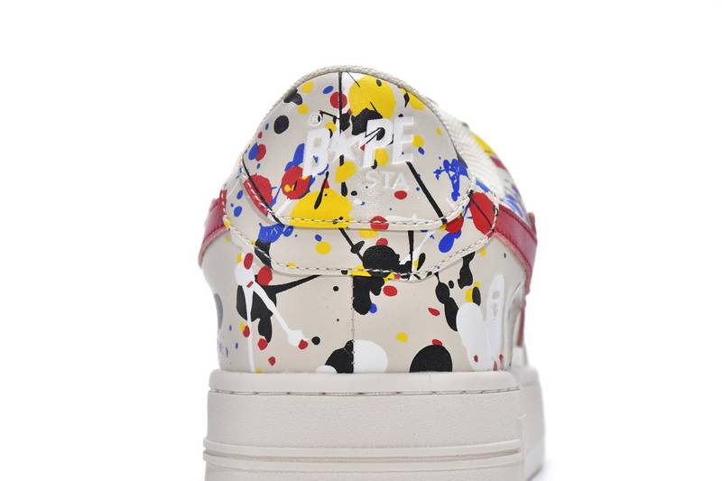 Bape Sk8 Sta Low Color speckles