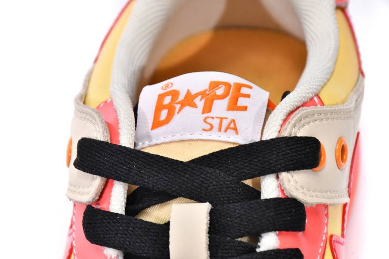 Bape Sk8 Sta Low Gradient orange