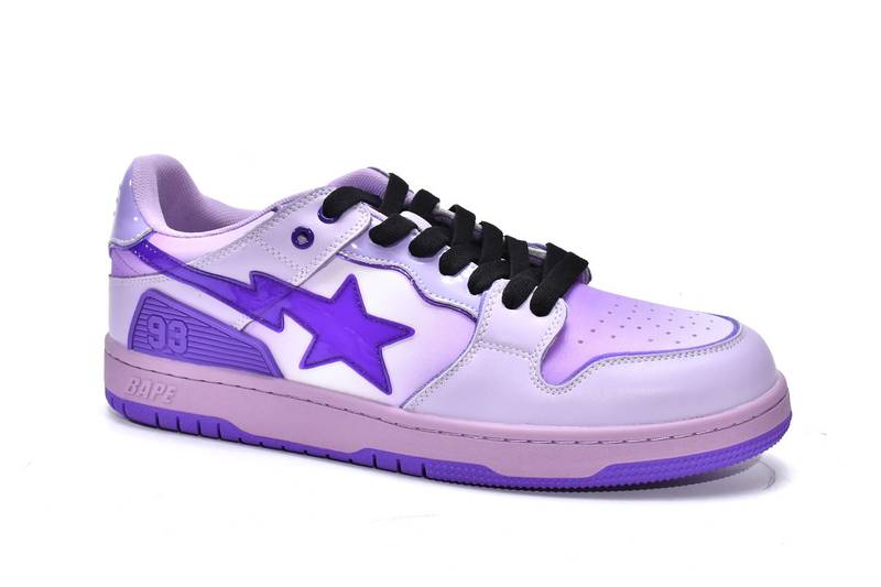 Bape Sk8 Sta Low Gradient purple