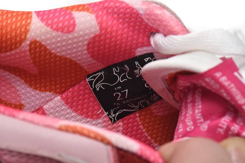 Bape Sk8 Sta Low Qingshan white red