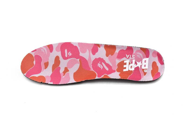 Bape Sk8 Sta Low Qingshan white red