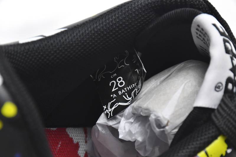 Bape Sk8 Sta Low Splash black orange