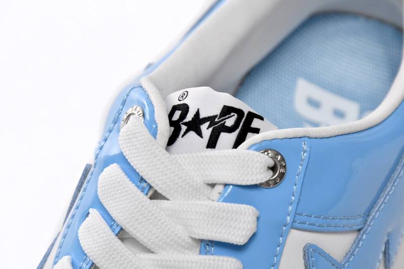 Bape Sk8 Sta Low White Blue