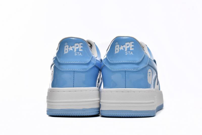 Bape Sk8 Sta Low White Blue