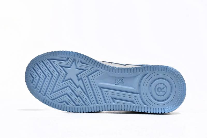 Bape Sk8 Sta Low White Blue
