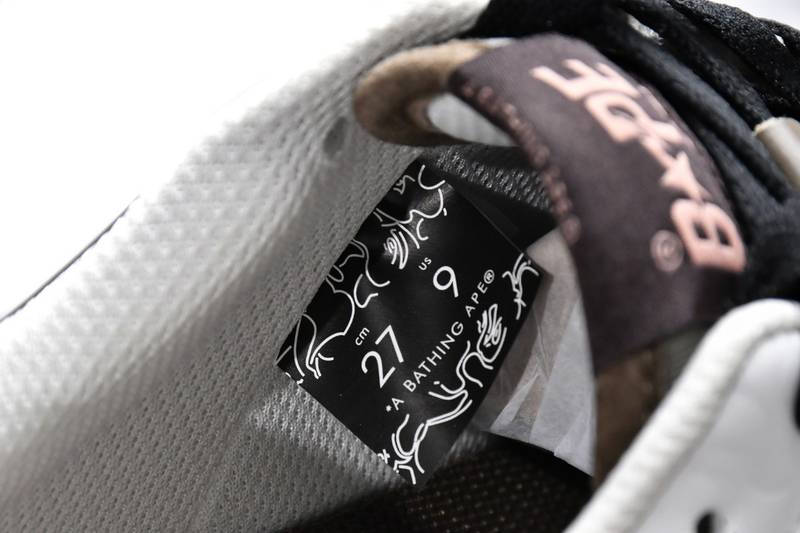 Bape Sk8 Sta Low White brown