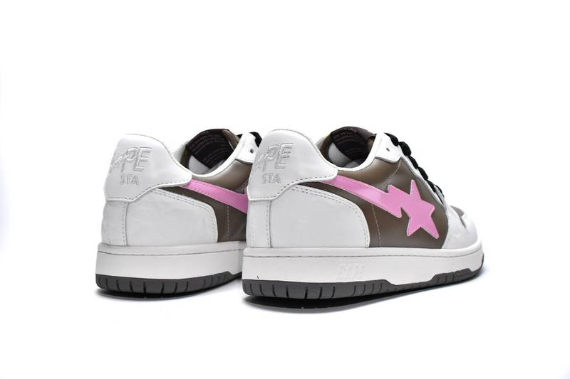 Bape Sk8 Sta Low White brown