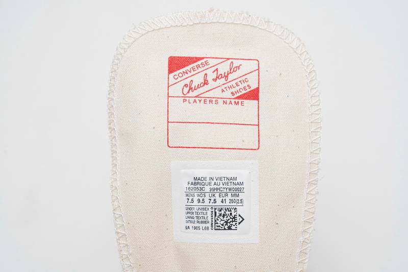Converse Chuck 70 HI Parchment Garnet Egret