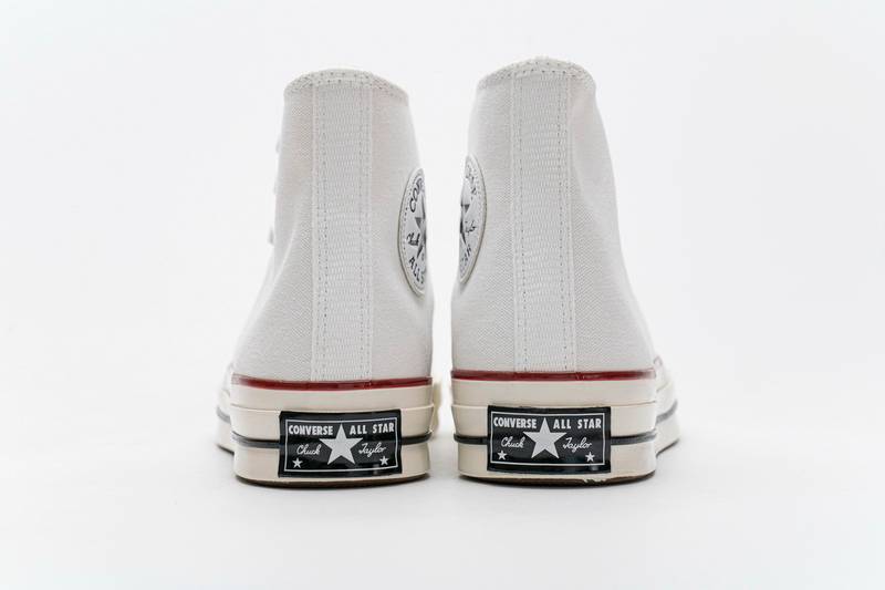 Converse Chuck 70 HI White Garnet Egret