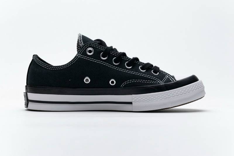 Fragment x Moncler Converse CTAS LIFT OX Black White