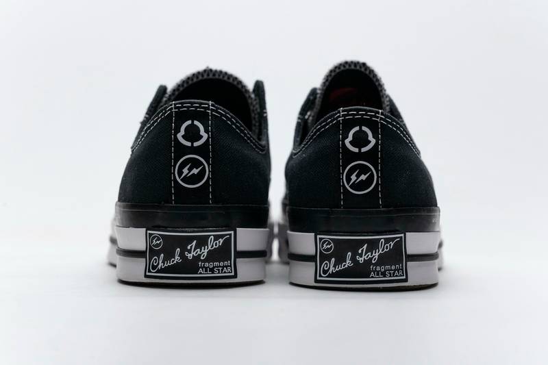 Fragment x Moncler Converse CTAS LIFT OX Black White