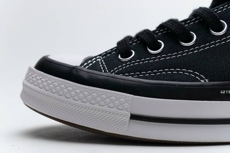 Fragment x Moncler Converse CTAS LIFT OX Black White