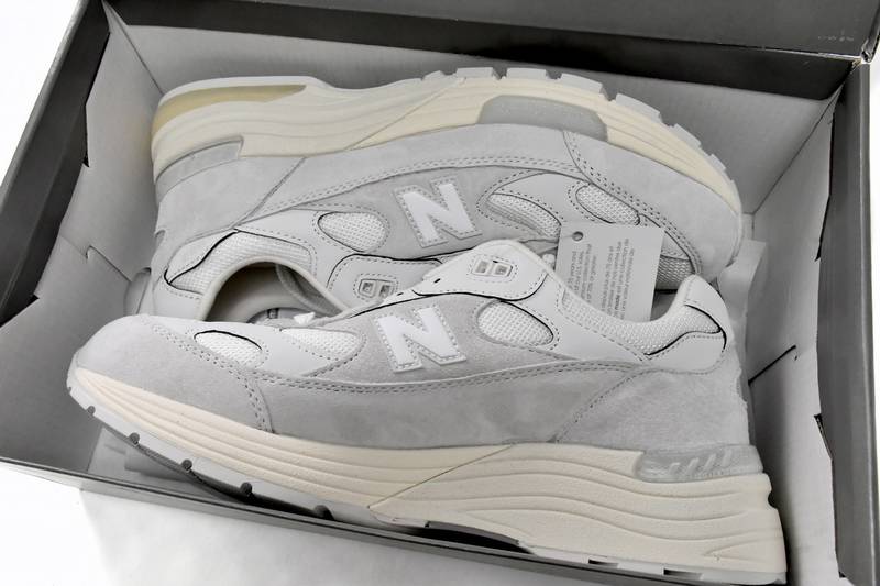 New Balance 992 White Silver (2021)