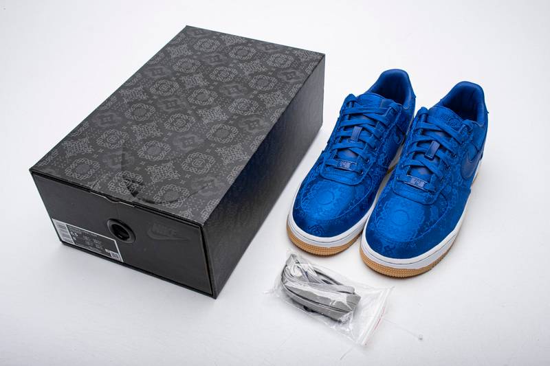 Nike Air Force 1 Low Clot Blue Silk
