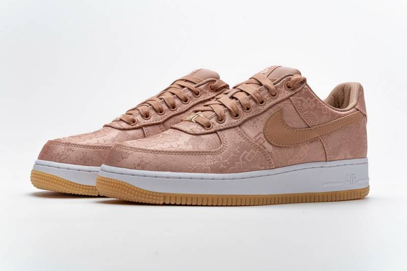Nike Air Force 1 Low Clot Rose Gold Silk