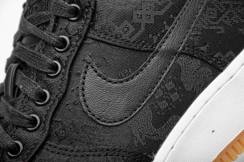 Nike Air Force 1 Low Fragment Clot black
