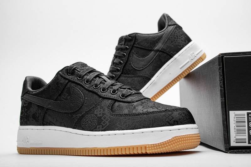 Nike Air Force 1 Low Fragment Clot black