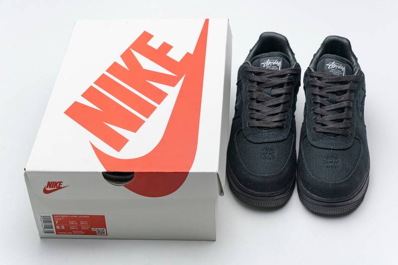 Nike Air Force 1 Low Stussy Black