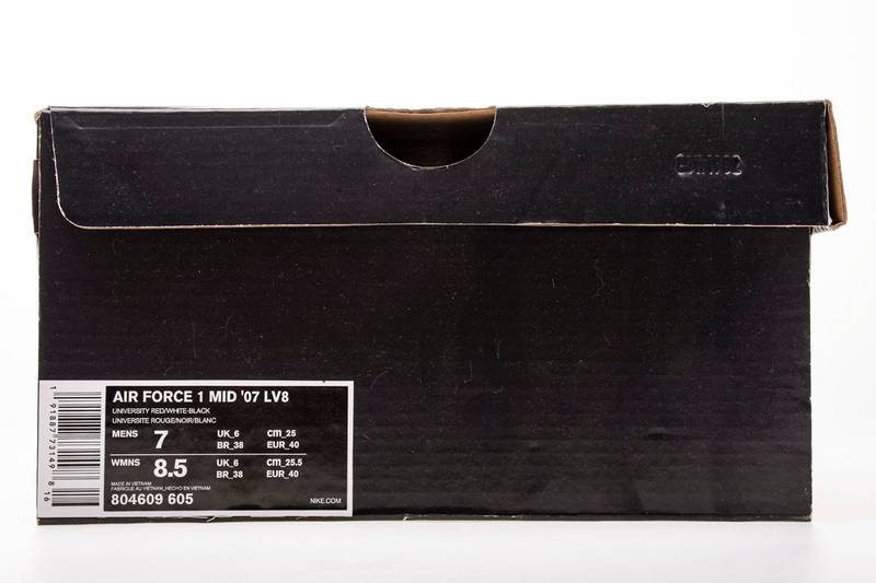 Nike Air Force 1 Mid Utility University Red