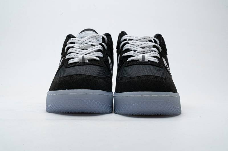 Nike Air Force 1 React Black White Rush Ice