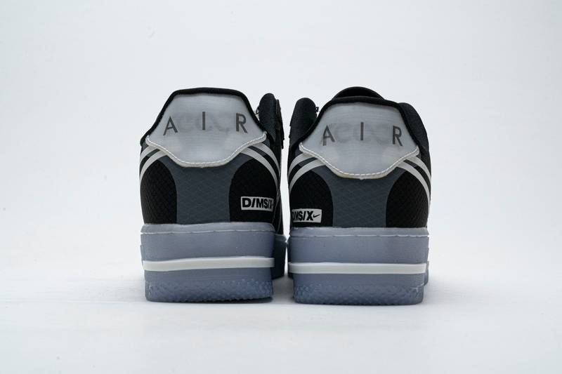 Nike Air Force 1 React Black White Rush Ice