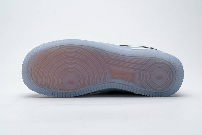 Nike Air Force 1 React Black White Rush Ice