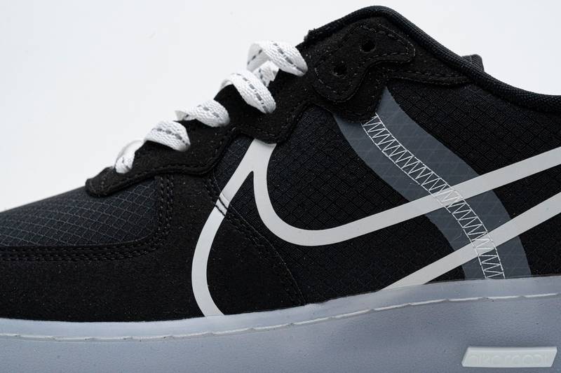 Nike Air Force 1 React Black White Rush Ice