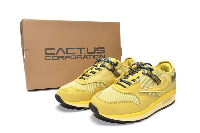 Nike Air Max 1 Travis Scott Cactus Jack Saturn Gold