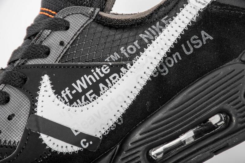 Nike Air Max 90 Off-White All Black