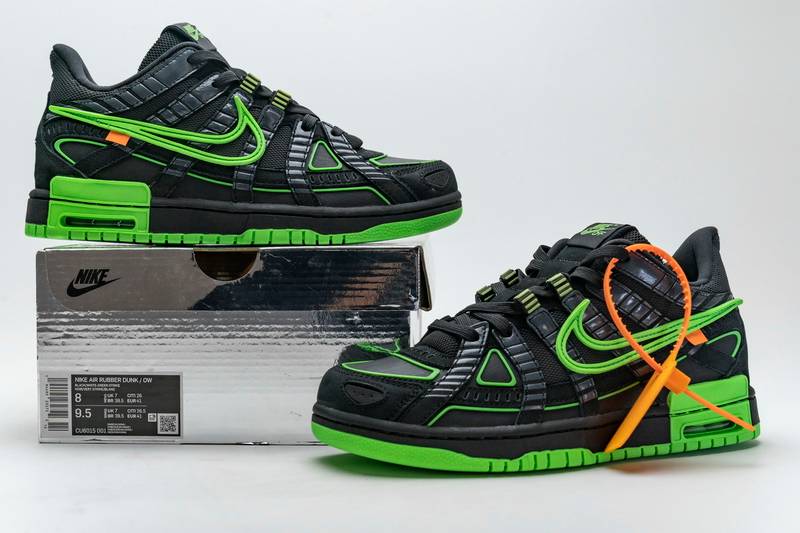 Nike Air Rubber Dunk Off-White Green Strike