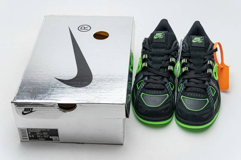 Nike Air Rubber Dunk Off-White Green Strike